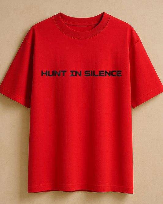 Silent Hunter: Panther Inspired Embroidery Oversize T-Shirt (Unisex)